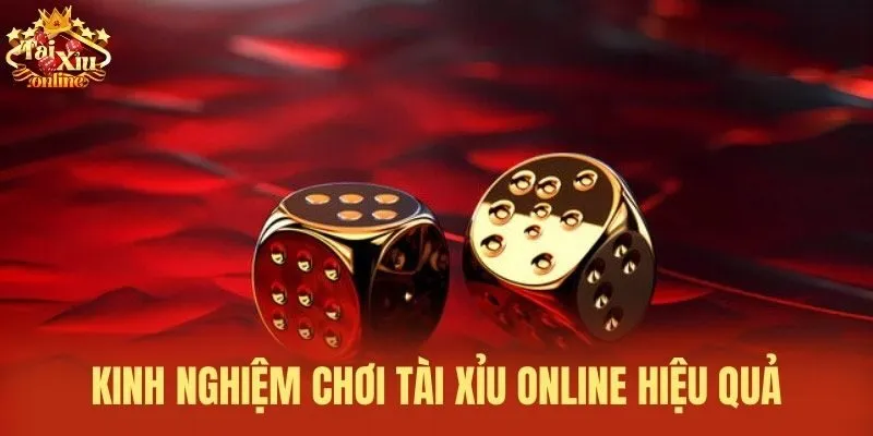 Kinh nghiệm chơi t&agrave;i xỉu online hiệu quả